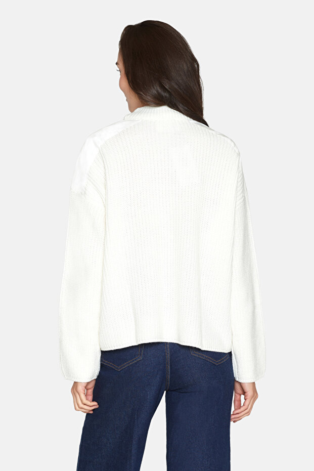 Pullover - Damen/Mädchen - Creme/Creme - 7