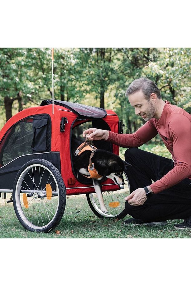 Köpek Taşıma Bisiklet Römorku M - 2