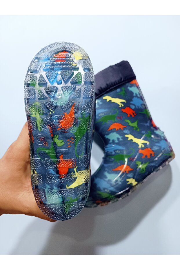 Çocuk Çizme Yağmur ve Kar Botu Kürklü - 3