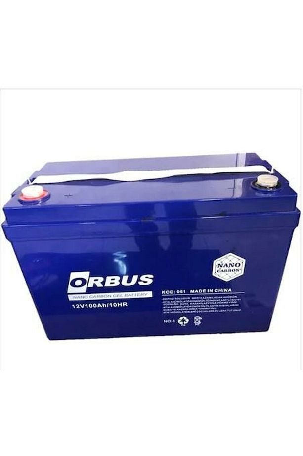12 VOLT 100 AMPER JEL AKÜ ORBUS - 1