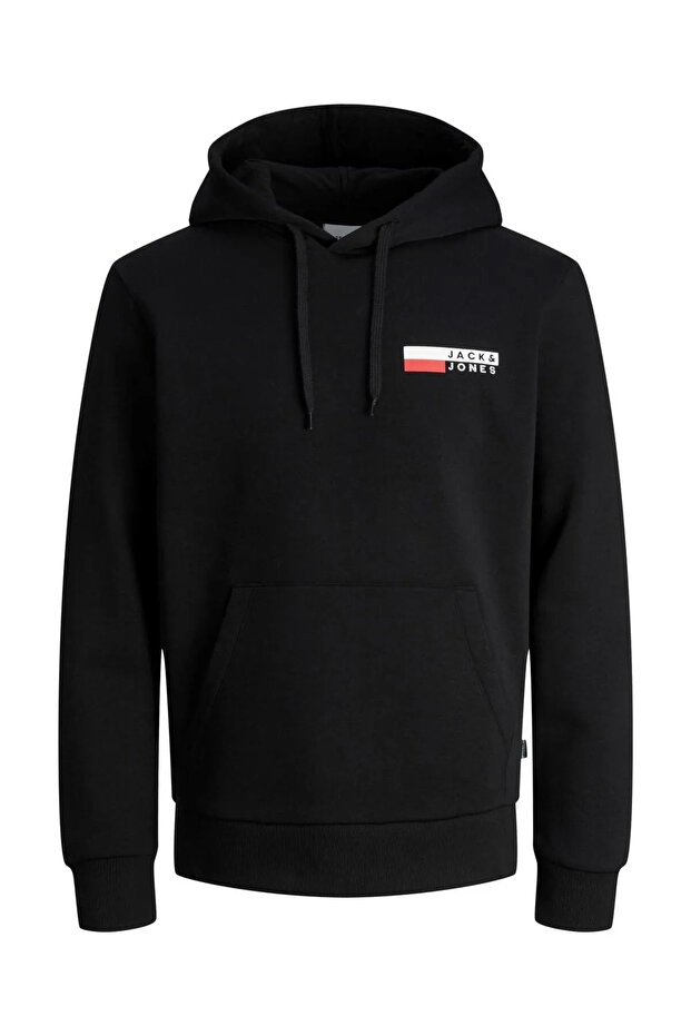 Jack&Jones Men's Long Sleeve Sweatshirt Jjecorp Logo 3599 Black/Black 13W42CORP3599