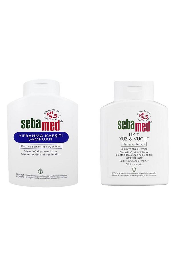 Yıpranmış Saçlara Karşı Şampuan 400ML ve Yüz & Vücut Yıkama Likiti 200ML 2li Set - 1