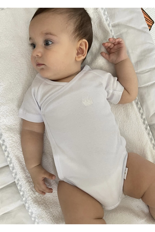 بدلة مزدوجة الصدر مع أزرار كبس - 1