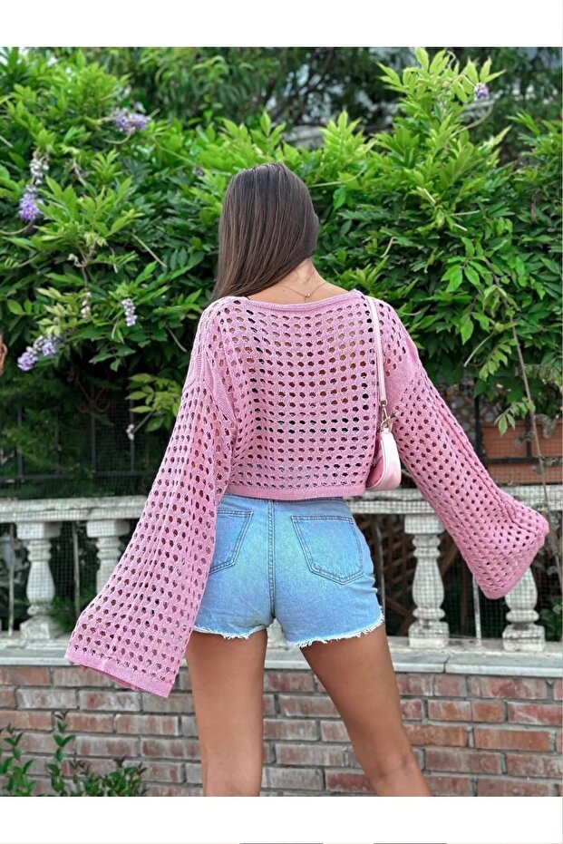 Kadın Ajurlu Triko - 3