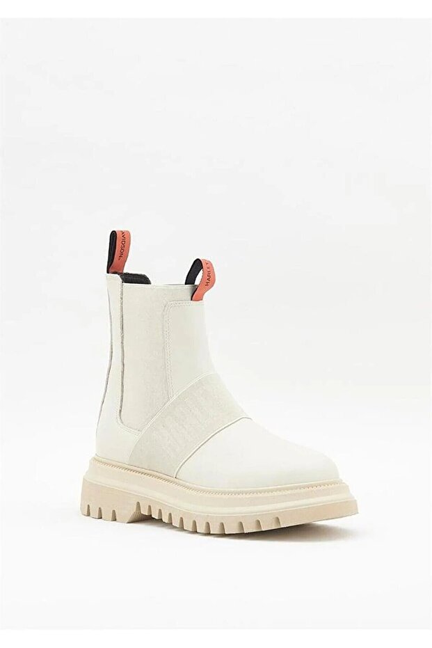 NEFUD Bej Kadın Bot&Çizme - 2