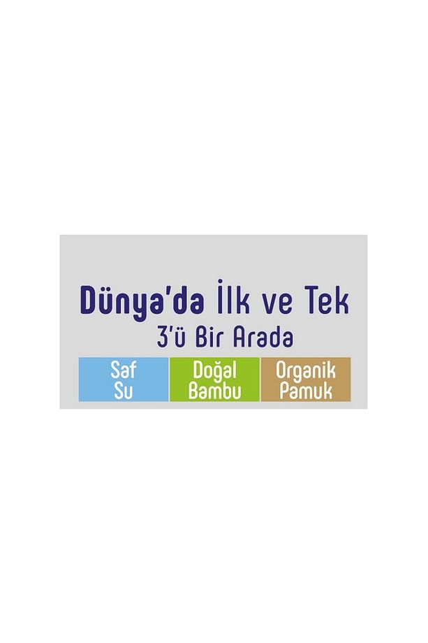 Islak Havlu Mendil Yenidoğan Naturel Bambu 18 Li Set 720 Yaprak - 6