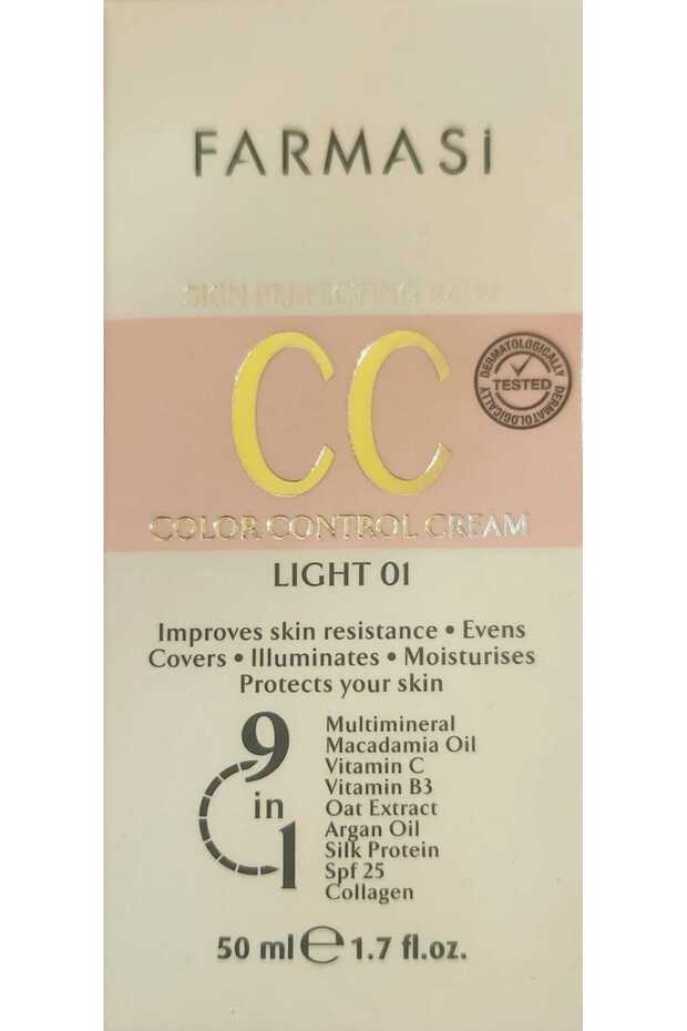 Cc Cream 01 Light 50 Gr