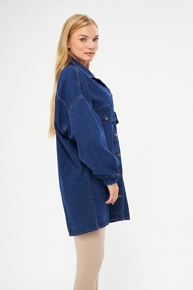 Torba Cep Oversize Kot Ceket - 6
