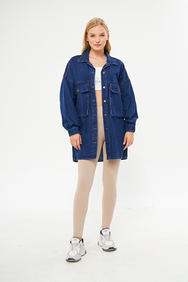 Torba Cep Oversize Kot Ceket - 3