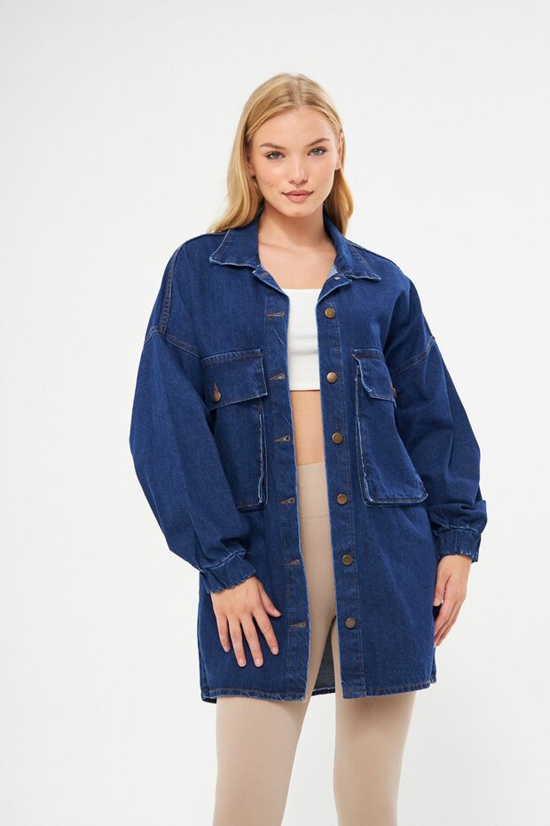 Torba Cep Oversize Kot Ceket - 4