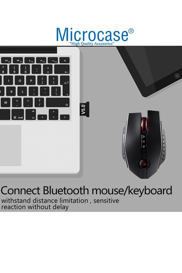 Mini V5.0 Usb Dual Mode Bluetooth Dongle 5.0 Çift Modlu Bluetooth Adaptör Al2683 - 6