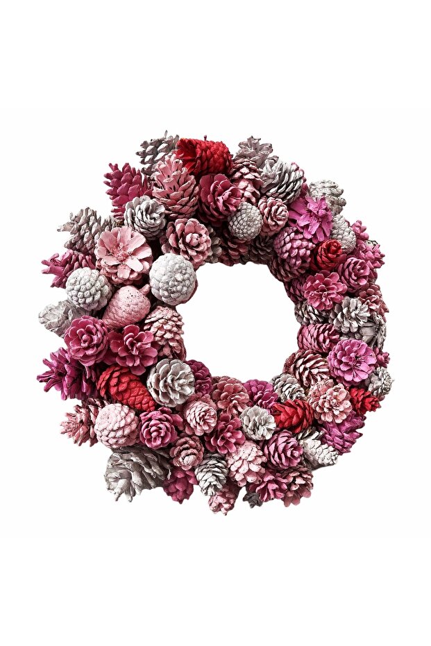 Dekoratif Doğal Kapı Çelenki - 4