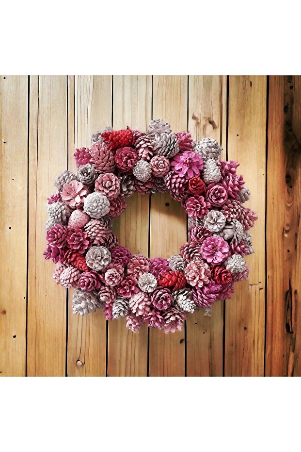 Dekoratif Doğal Kapı Çelenki - 3