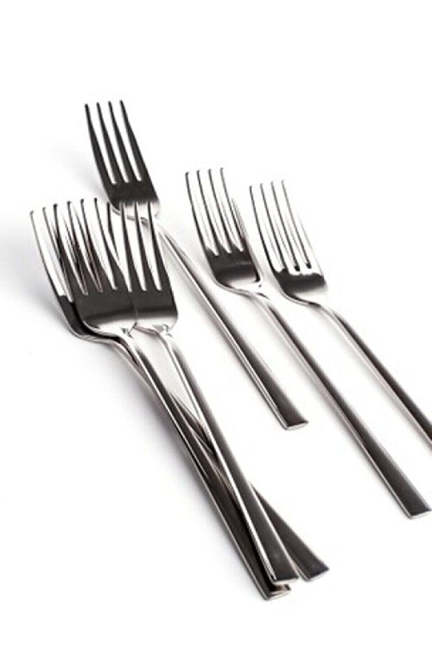 Dining Fork 6-Piece Plain Simple Model - 2