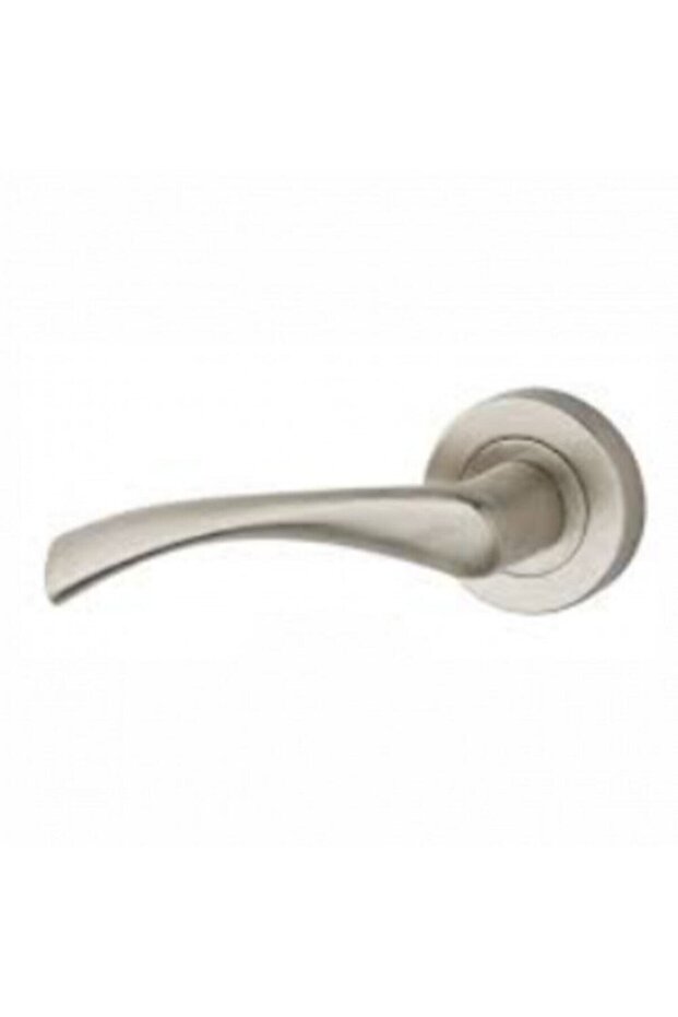 Rozetli Çelik Kapı Kolu - Sol Basar - 1