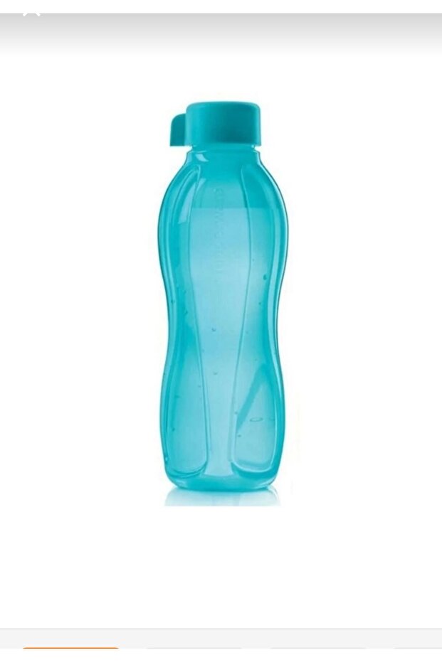 زجاجة مياه Eco+ سعة 1 لتر باللون الأزرق - 1