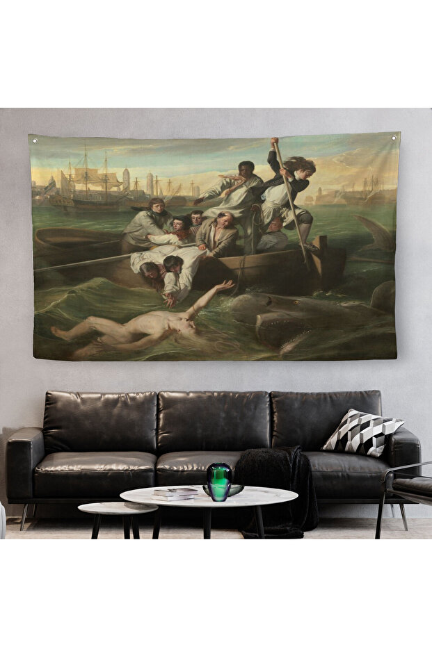 Watsob and Shark Wall Cover-Carpet - Watson and the Shark 1782-6658