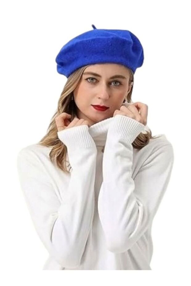 قبعة رسام فرنسية للنساء