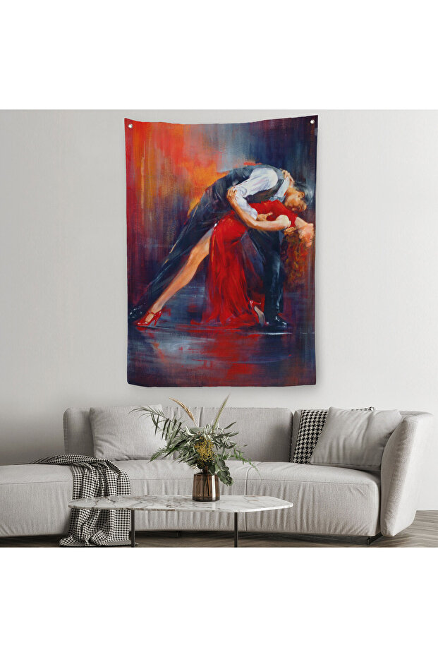 Tango Making Double Decorative Wall Cloth-Carpet-6429