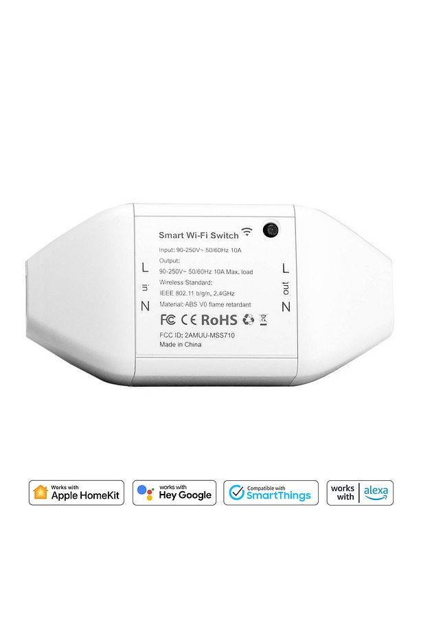Wi-fi Apple Homekit Google Assistant Ve Alexa Uyumlu Akıllı Anahtar - 1