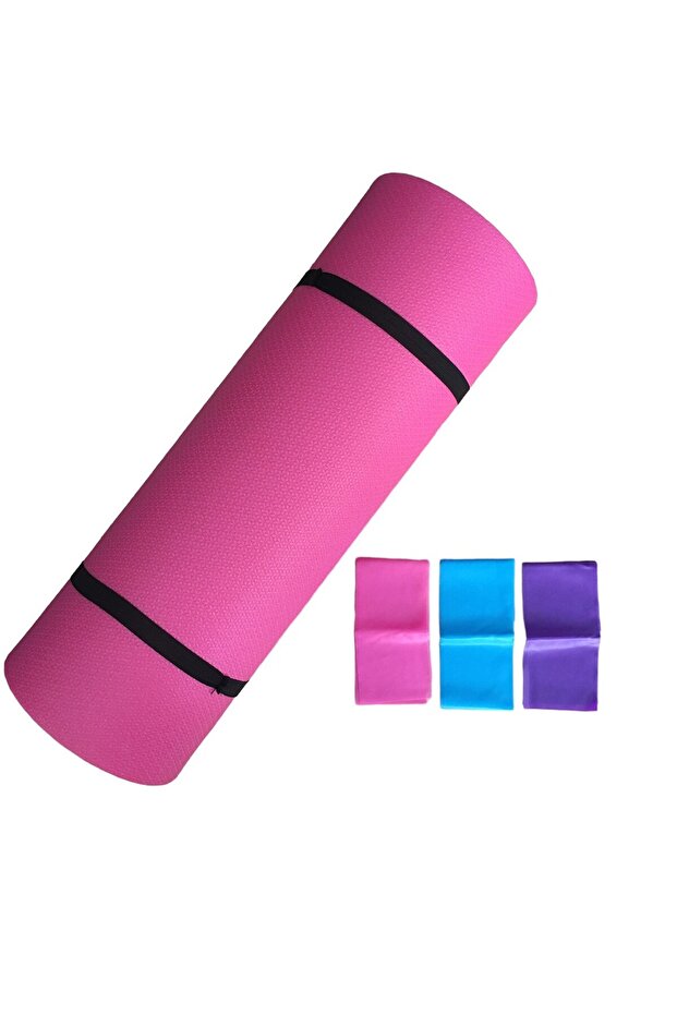 14 mm Double Sided Pilates Mat 3-Piece Pilates Tape Pilates Set