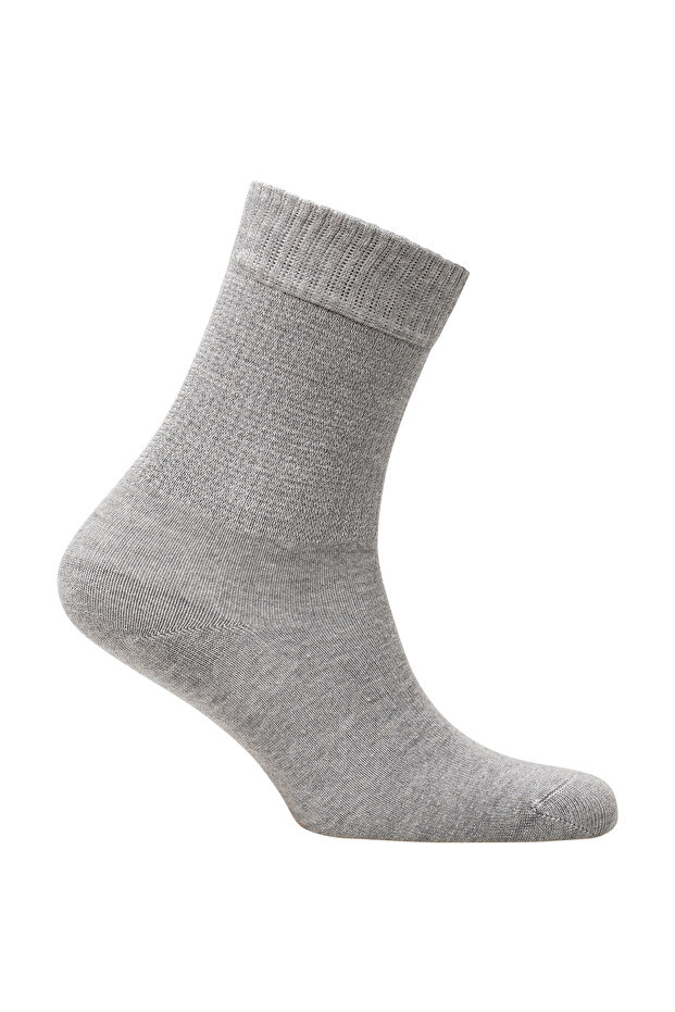 Relax 2'li Kısa Çorap Gri - 2