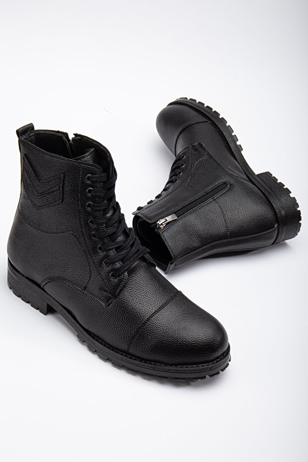 Black Daily Cold And Waterproof Unisex Comfortable Boots