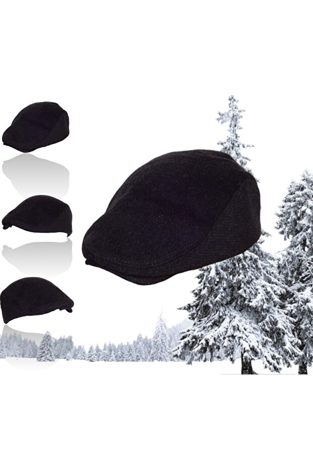 Winter Wool Sports Cap