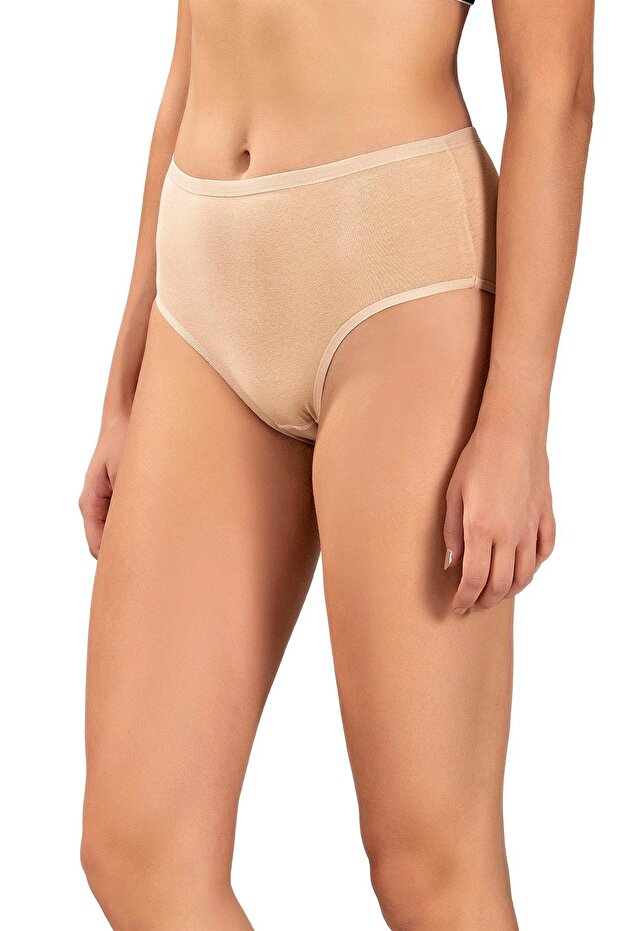 652 Women's Cotton High Waist Bato Bikini Panties 1 Piece