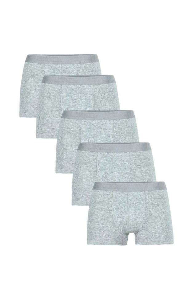 5-Piece Lycra Combed Cotton Men's Boxers