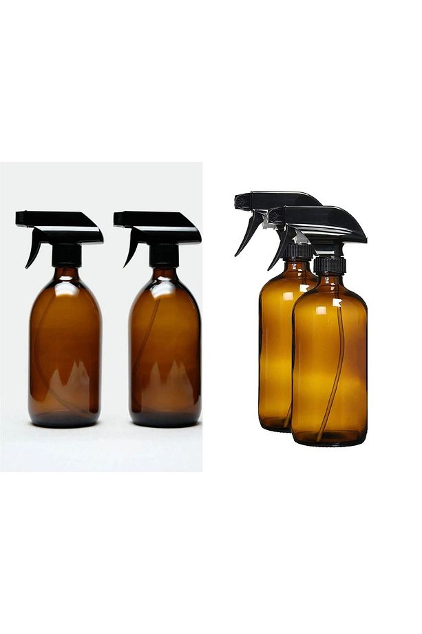 500ml Amber Cam Sprey Şişe ( 4 Adet ) - 1