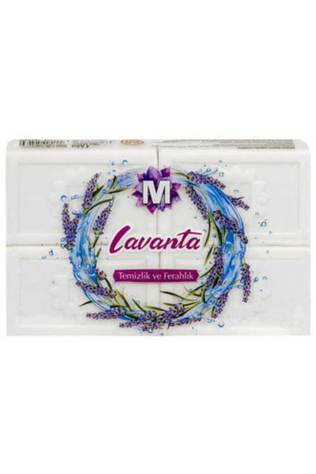 صابون صلب باللافندر 4×200 جم (1 قطعة) - 1