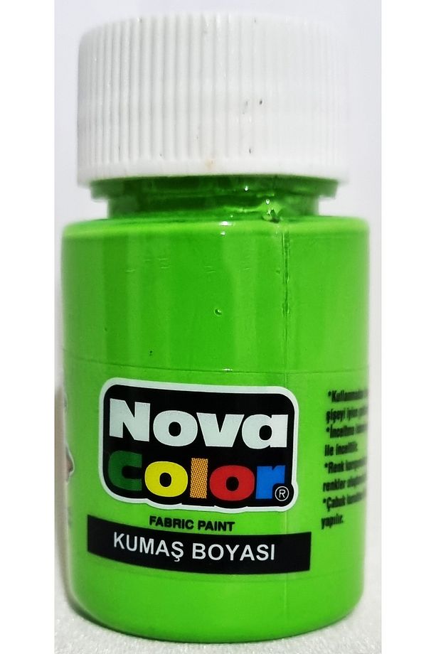 Nova Color Renk Seçenekli Tek Şişe Kumaş Boyası 30ml - 1