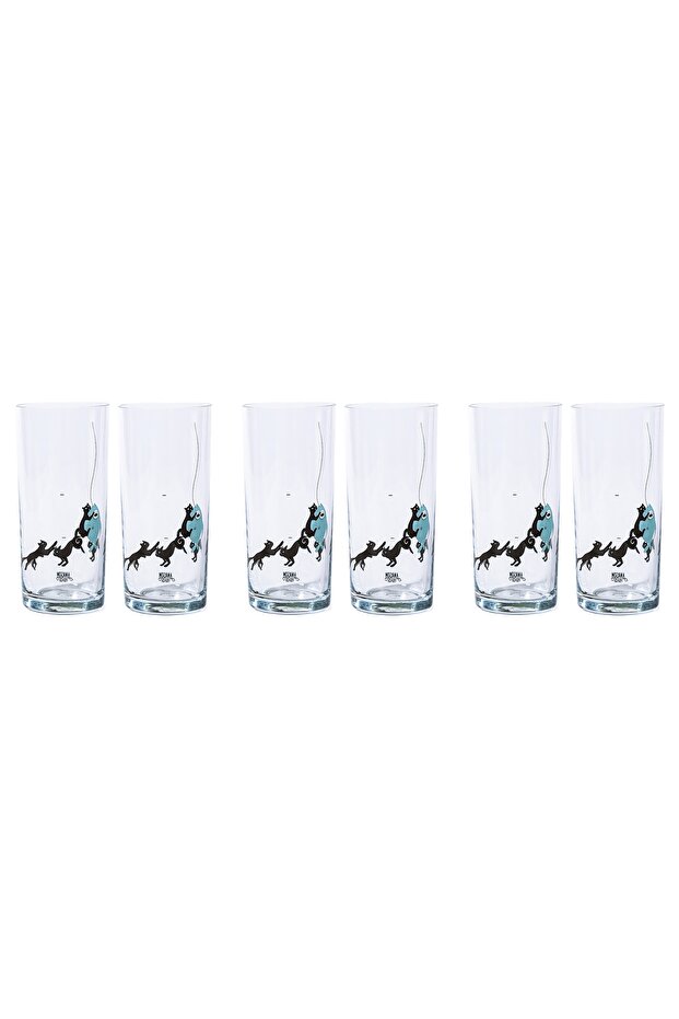 Sea Cat Rack Glass Set of 6