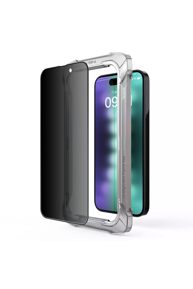 Buff iPhone 15 Plus 5D Privacy Screen Protector - 6