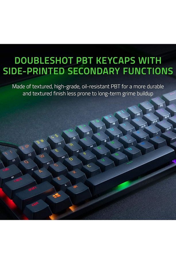 Huntsman Mini Analog Optical Switch PBT Keycaps Gaming Klavye (RZ03-04340100-R3M1) - 3