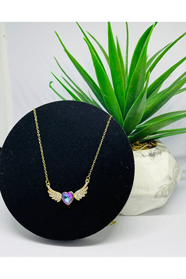 Kalpli Kolye Çelik - 1