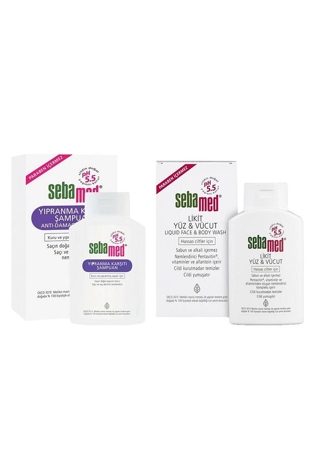 Yıpranmış Saçlara Karşı Şampuan 400ML ve Yüz & Vücut Yıkama Likiti 200ML 2li Set - 2