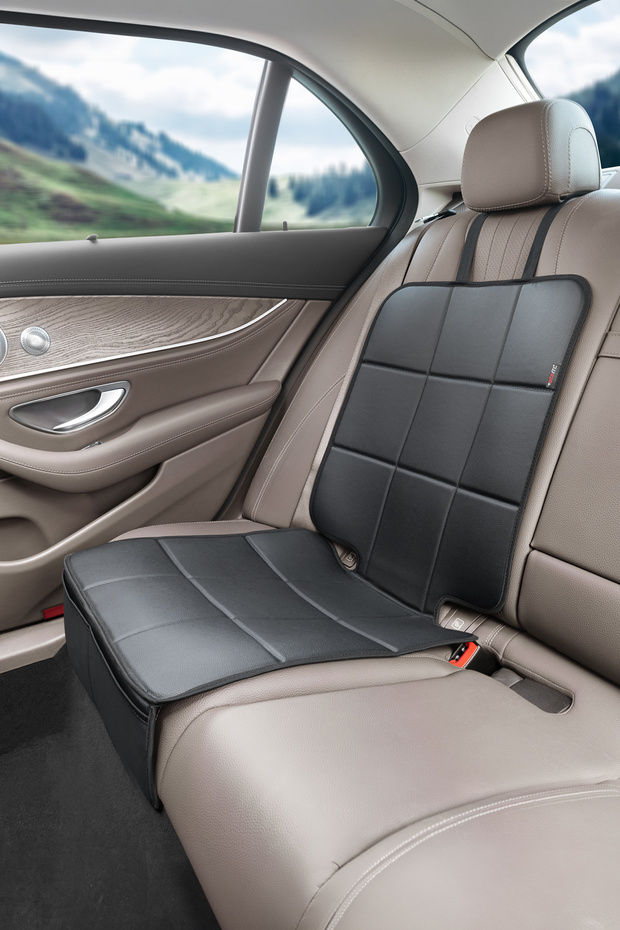 وسادة مقعد السيارة من الجلد الواقي تحت المقعد، متوافقة مع نظام Isofix