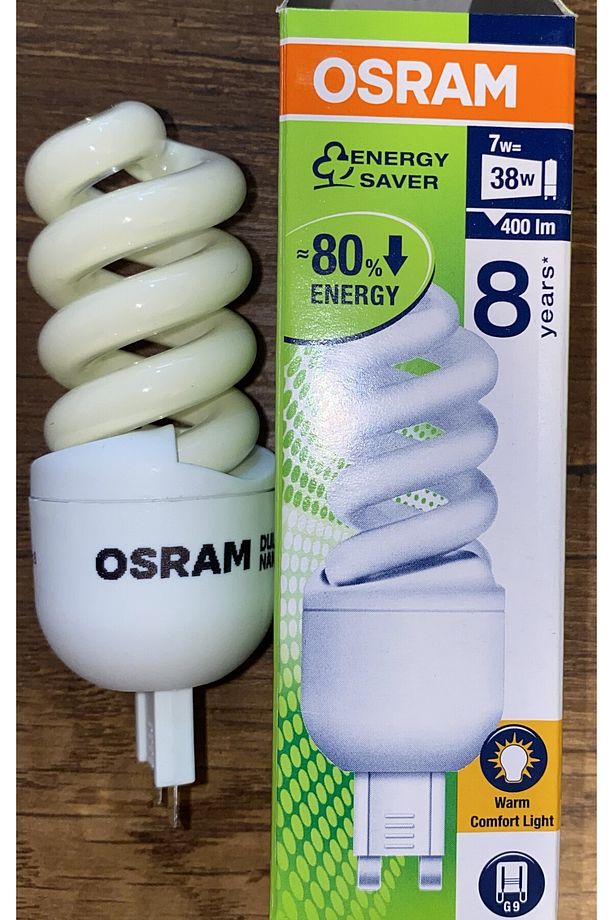 10 Adet G9 Duylu 7w 2500k Sarı Işık Tasarruflu Ampul Ledvance Dstar Nanotw - 3