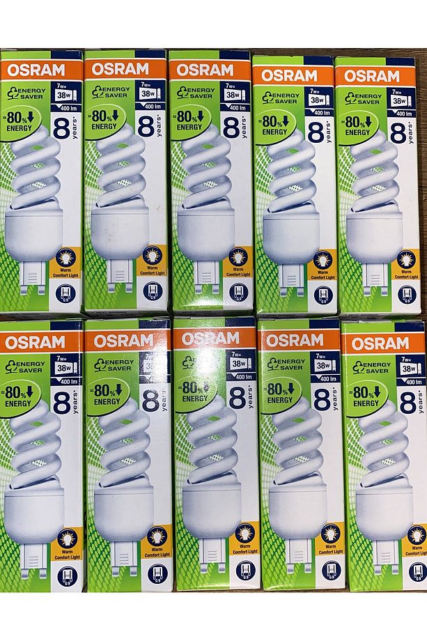 10 Adet G9 Duylu 7w 2500k Sarı Işık Tasarruflu Ampul Ledvance Dstar Nanotw - 1