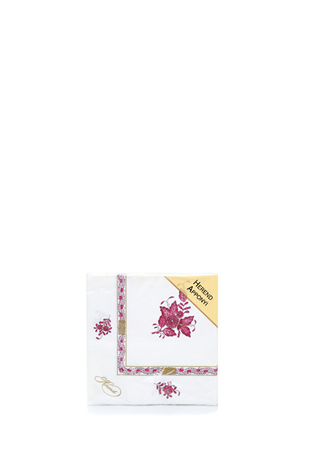 Çiçek Baskılı Kağıt Peçete - 1
