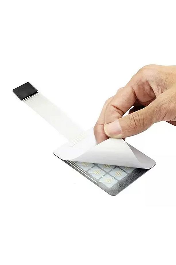 4 X 4 Matrix Membran Keypad 16 Buton Tuş Takımı Keyboard Klavye Alarm Şifre Kilit - 6