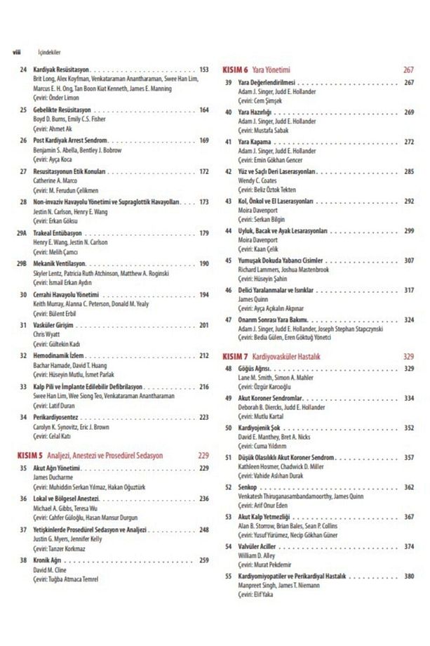 Tintinalli Acil Tıp: Kapsamlı Bir Çalışma Kılavuzu ( 9. Baskı ) - 5