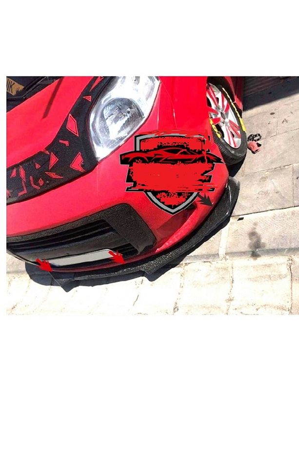 Fiorino - Bipper - Nemo Ön Tampon Eki Body Kit Karlık Lip Siyah - 2