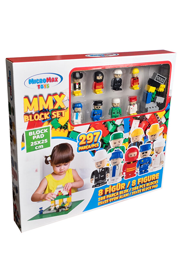 MİCROMAX 297 PARÇA BLOK SET - 1