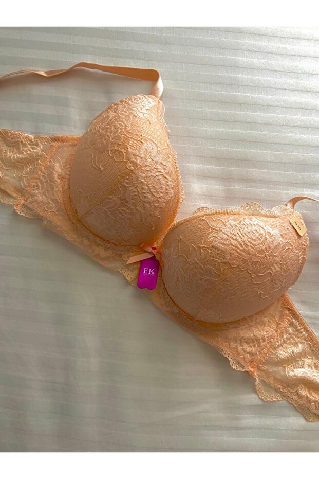 F.K Half Supported Lace Bra - Push Up Bra