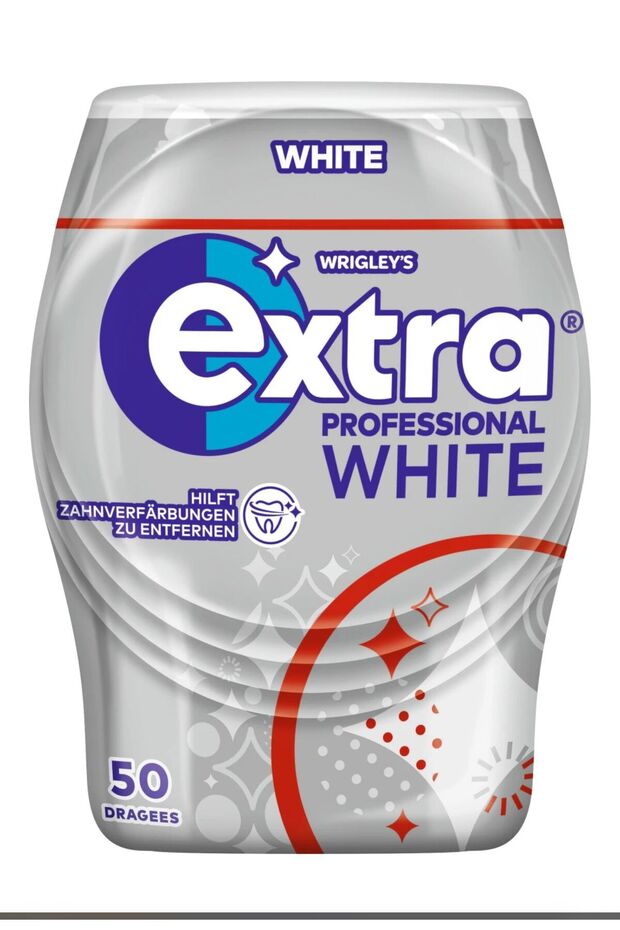 Sakız, EXTRA Professional Beyaz, 50 adet - 2