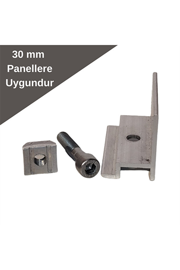 Solar Panel 30mm Sonlandırıcı Parça