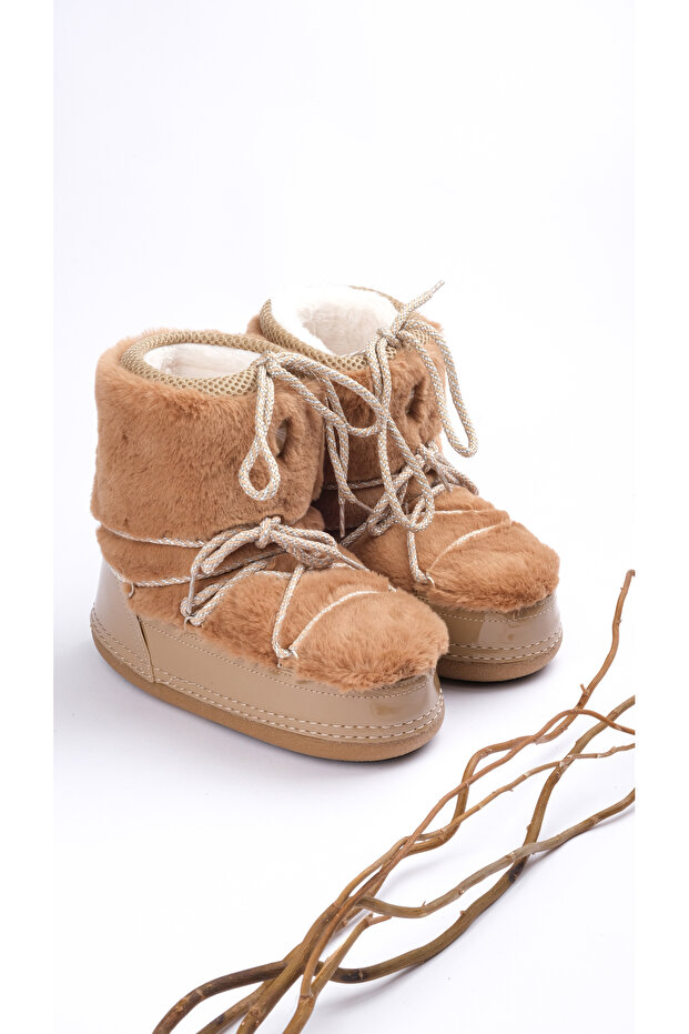 Pc-52741-3831 Krem - Kadın Bot - 2